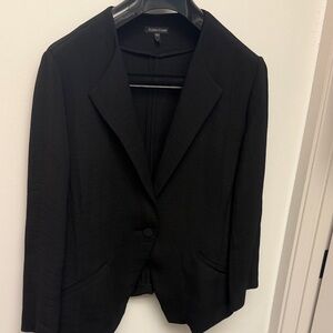 Ellen Tracy Classic Black Suit Jacket